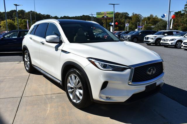 used 2021 INFINITI QX50 car, priced at $23,729