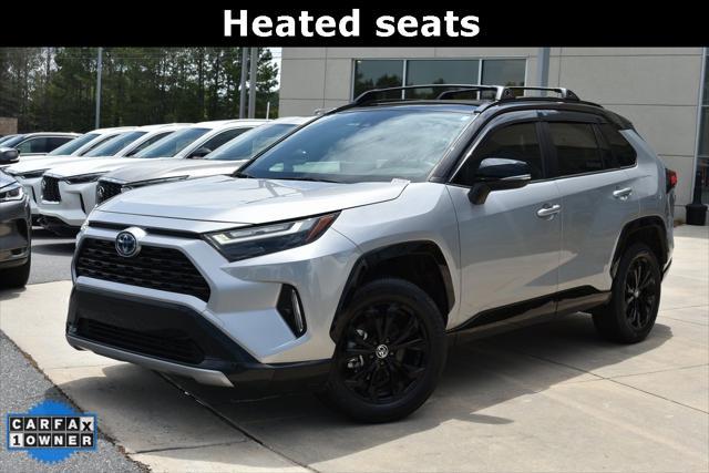 used 2022 Toyota RAV4 Hybrid car, priced at $32,890