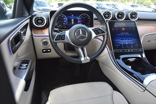 used 2022 Mercedes-Benz C-Class car, priced at $36,250