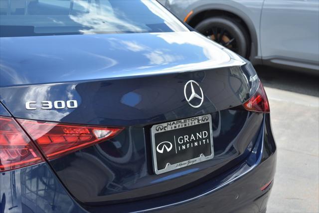 used 2022 Mercedes-Benz C-Class car, priced at $36,250
