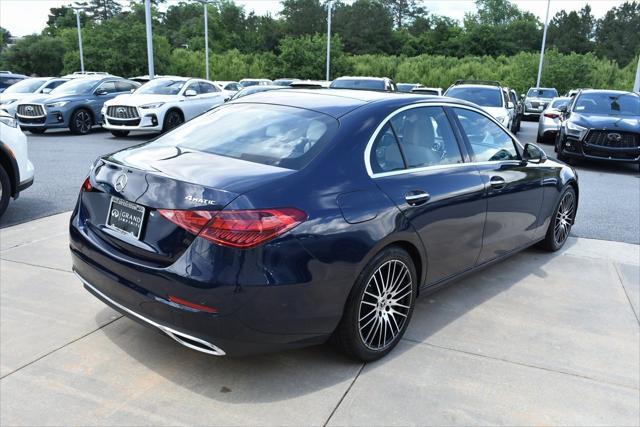 used 2022 Mercedes-Benz C-Class car, priced at $36,250