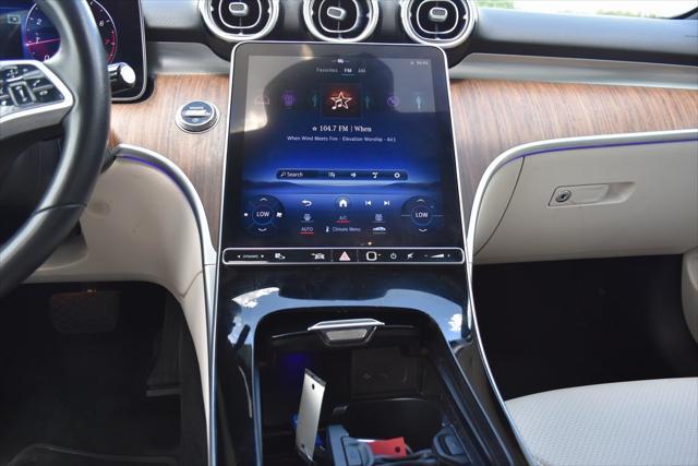 used 2022 Mercedes-Benz C-Class car, priced at $36,250