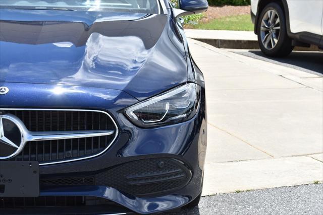 used 2022 Mercedes-Benz C-Class car, priced at $36,250
