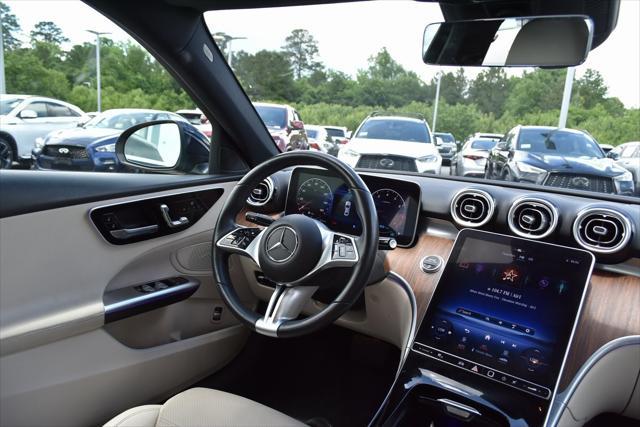 used 2022 Mercedes-Benz C-Class car, priced at $36,250
