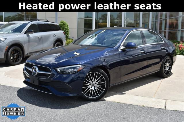 used 2022 Mercedes-Benz C-Class car, priced at $36,399