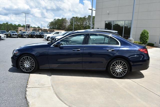 used 2022 Mercedes-Benz C-Class car, priced at $36,250