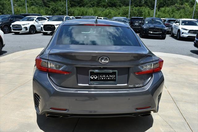 used 2015 Lexus RC 350 car, priced at $21,299