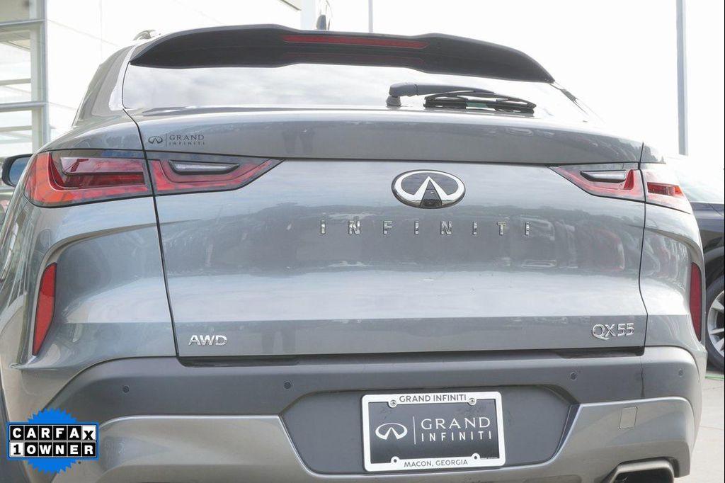 used 2025 INFINITI QX55 car, priced at $43,200