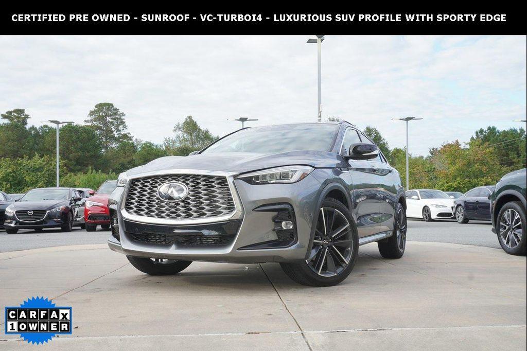 used 2025 INFINITI QX55 car, priced at $44,000