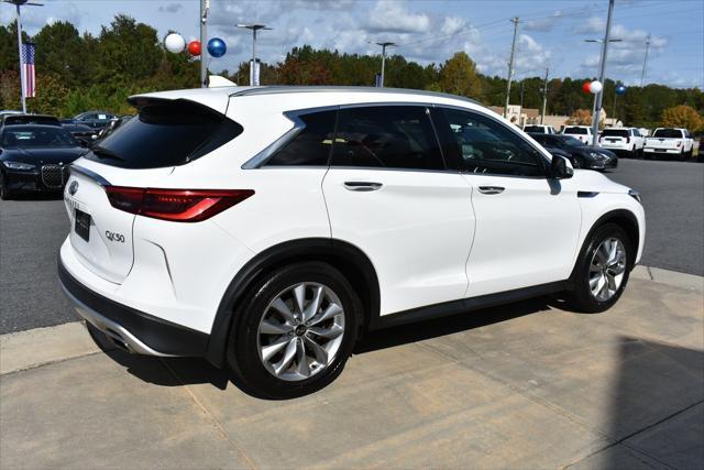 used 2021 INFINITI QX50 car, priced at $24,339