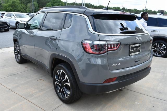 used 2023 Jeep Compass car, priced at $25,500
