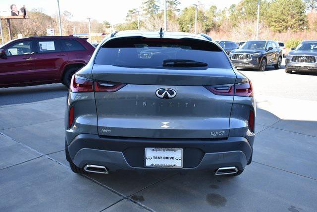 new 2024 INFINITI QX55 car, priced at $51,770