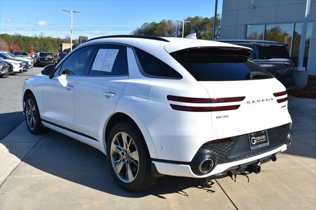 used 2022 Genesis GV70 car, priced at $36,073