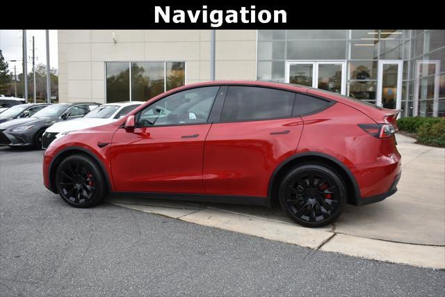 used 2020 Tesla Model Y car, priced at $27,940