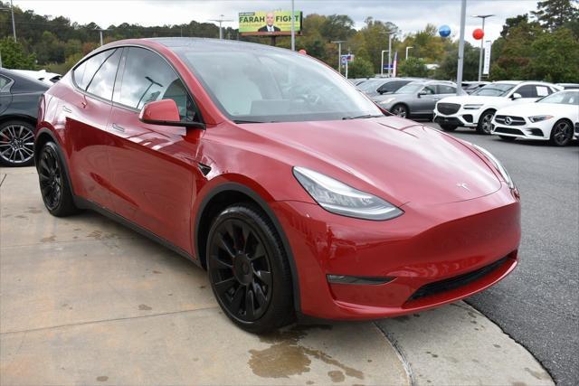 used 2020 Tesla Model Y car, priced at $27,940