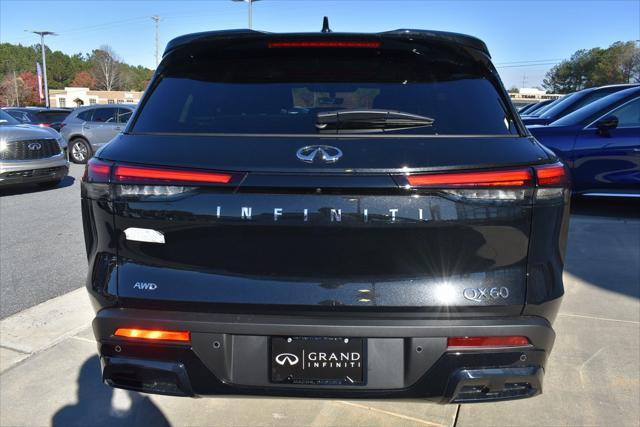 new 2025 INFINITI QX60 car, priced at $54,480