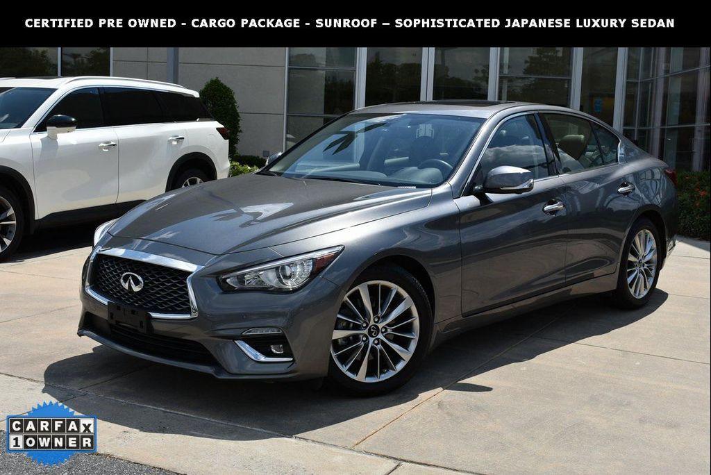 used 2022 INFINITI Q50 car, priced at $25,797