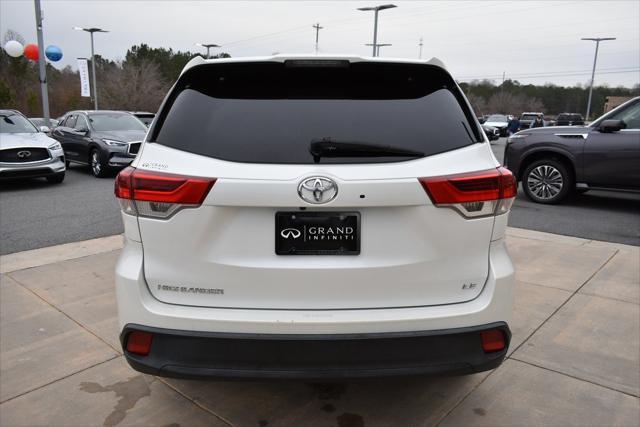 used 2017 Toyota Highlander car, priced at $22,422