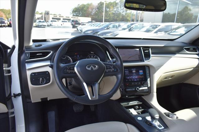 used 2021 INFINITI QX50 car, priced at $26,256