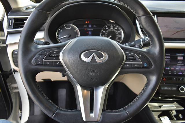 used 2021 INFINITI QX50 car, priced at $26,256