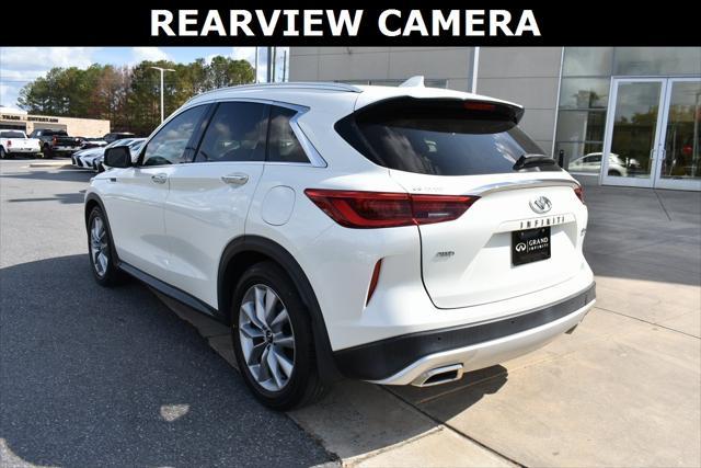 used 2021 INFINITI QX50 car, priced at $26,256