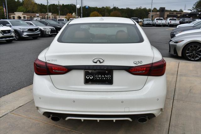 used 2023 INFINITI Q50 car, priced at $36,400