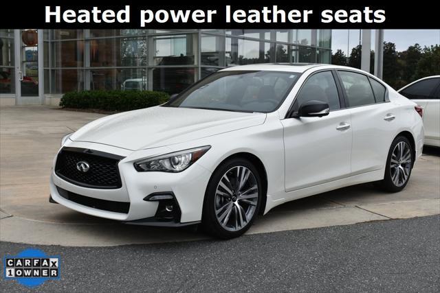 used 2023 INFINITI Q50 car, priced at $36,400