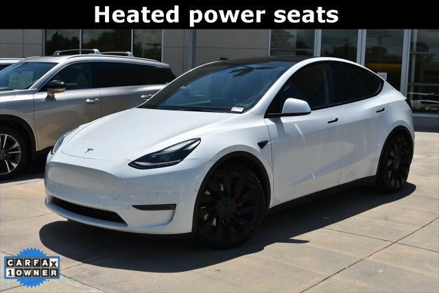 used 2021 Tesla Model Y car, priced at $22,998