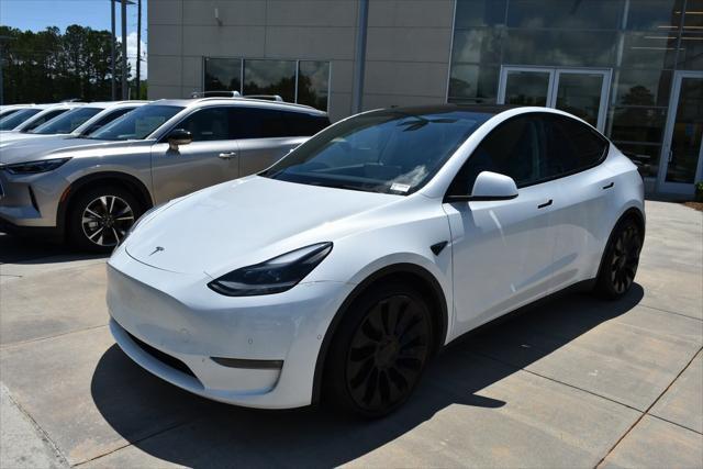 used 2021 Tesla Model Y car, priced at $22,998