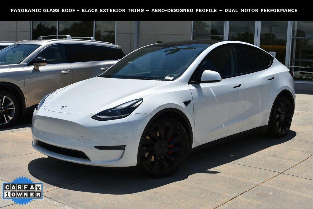 used 2021 Tesla Model Y car, priced at $19,650