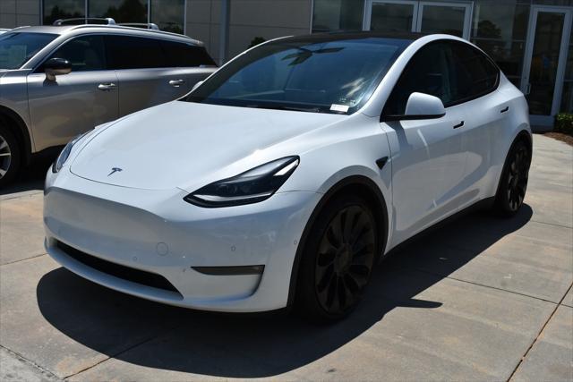 used 2021 Tesla Model Y car, priced at $22,998