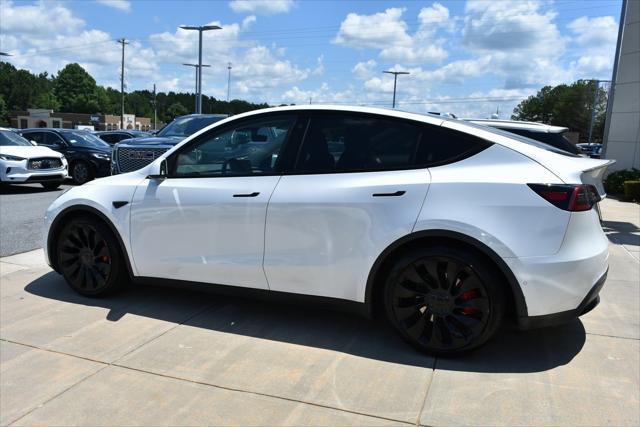 used 2021 Tesla Model Y car, priced at $22,998
