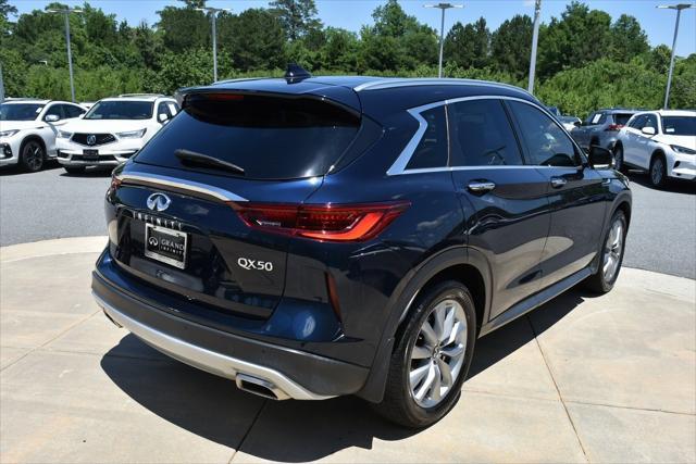 used 2022 INFINITI QX50 car, priced at $31,515