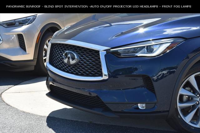 used 2022 INFINITI QX50 car, priced at $30,999