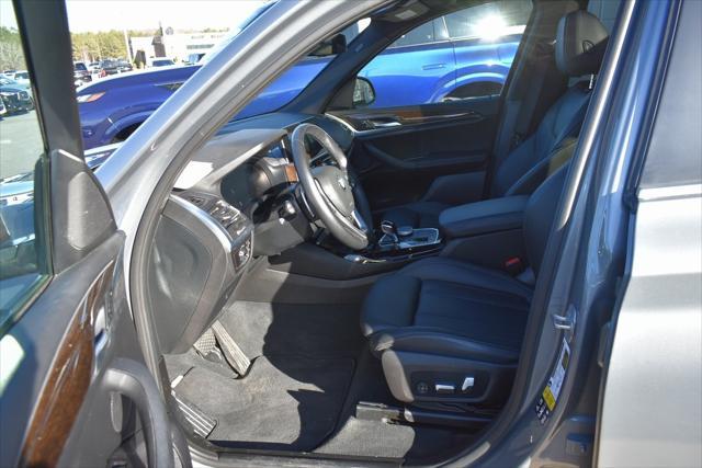 used 2023 BMW X3 car, priced at $31,850