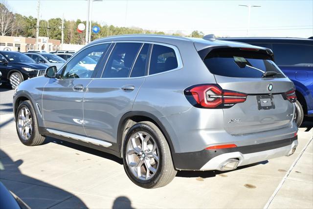 used 2023 BMW X3 car, priced at $31,850