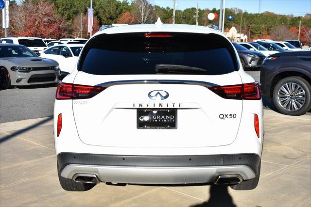 used 2021 INFINITI QX50 car, priced at $24,280