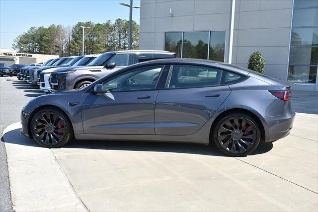 used 2022 Tesla Model 3 car, priced at $27,990