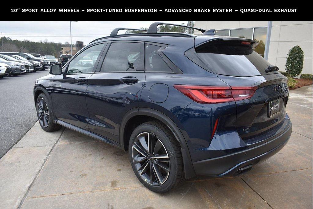 new 2025 INFINITI QX50 car, priced at $42,799