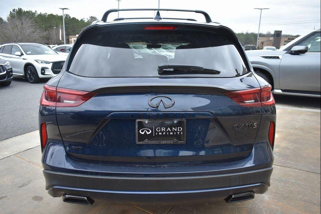 new 2025 INFINITI QX50 car, priced at $46,971