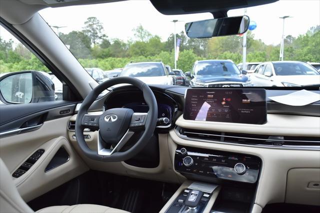 new 2025 INFINITI QX60 car, priced at $59,080