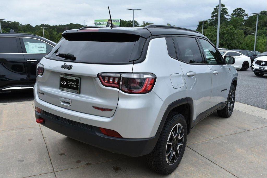 used 2024 Jeep Compass car, priced at $23,350