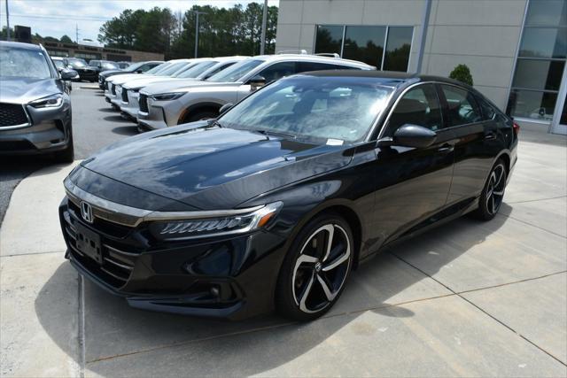 used 2021 Honda Accord car, priced at $23,300