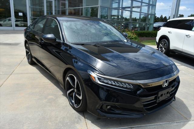 used 2021 Honda Accord car, priced at $23,300