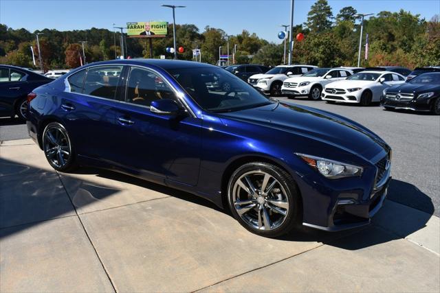 used 2021 INFINITI Q50 car, priced at $29,675