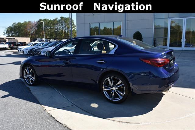 used 2021 INFINITI Q50 car, priced at $29,675