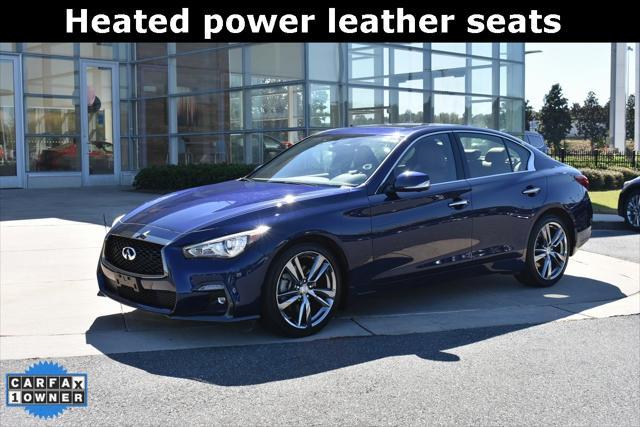 used 2021 INFINITI Q50 car, priced at $29,675