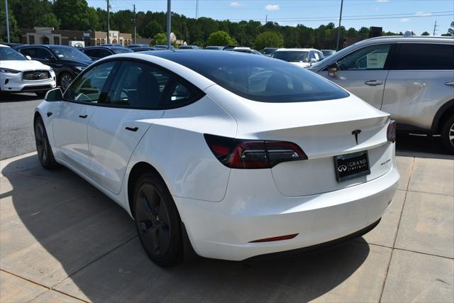 used 2023 Tesla Model 3 car, priced at $28,990