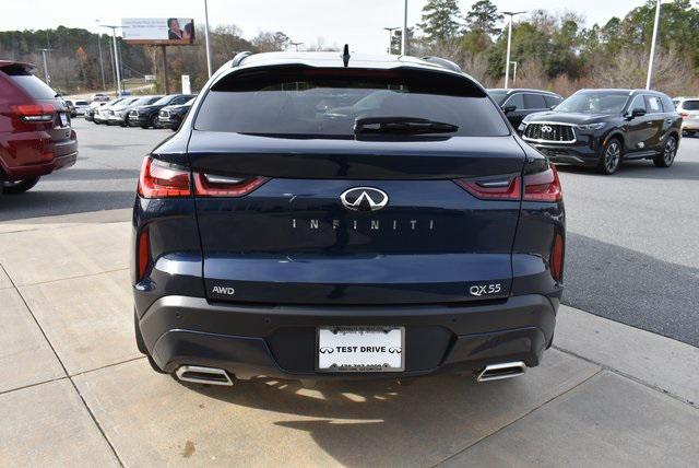 new 2024 INFINITI QX55 car, priced at $51,770