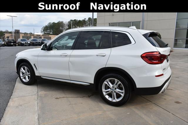 used 2021 BMW X3 car, priced at $26,900